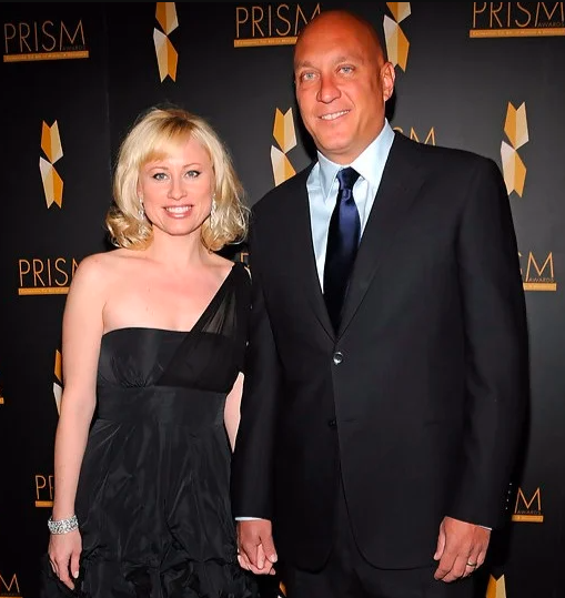 Rosae's ex-husband Steve with his third wife Rachelle Consiglio.